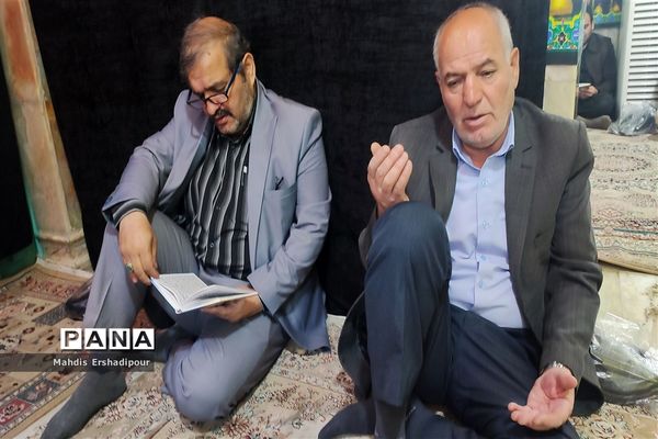 برگزاری مراسم عزاداری ایام شهادت حضرت زهرا (س) در امامزاده عمادالدین رباط کریم