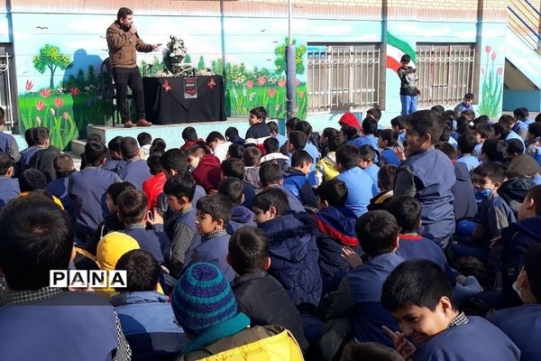 مراسم پرشور عزاداری شهادت حضرت فاطمه(س) در مدارس ناحیه یک شهرری