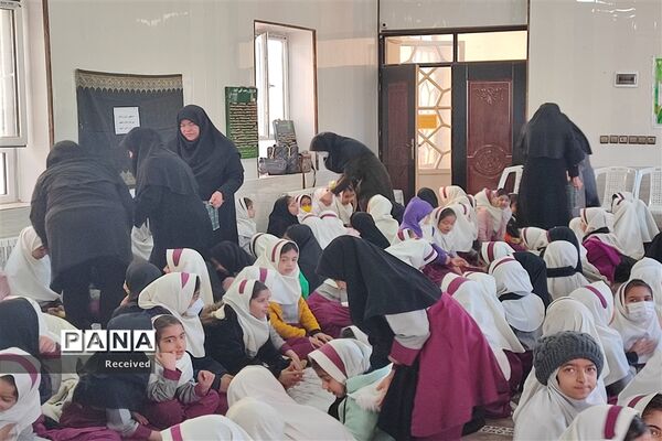 سوگواری یاس نبوی در مدارس اقلید