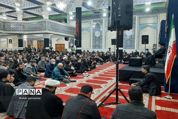برگزاری مراسم عزاداری شب شهادت حضرت فاطمه(س) با حضور امام جمعه مشهد