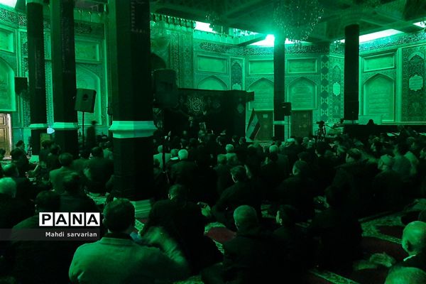 برگزاری مراسم عزاداری شب شهادت حضرت فاطمه(س) با حضور امام جمعه مشهد