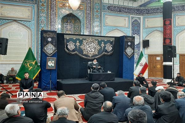 برگزاری مراسم عزاداری شب شهادت حضرت فاطمه(س) با حضور امام جمعه مشهد