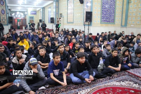 مراسم عزاداری شهادت صدیقه‌طاهره در مصلی نماز جمعه شهرستان‌قرچک