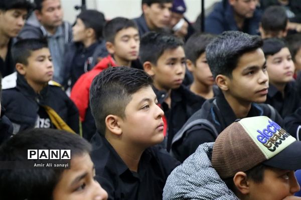 مراسم عزاداری شهادت صدیقه‌طاهره در مصلی نماز جمعه شهرستان‌قرچک