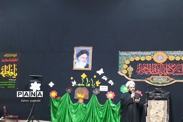 برگزاری مراسم عزاداری شهادت حضرت زهرا (س) مهدکودک پویا شهرستان خلیل آباد