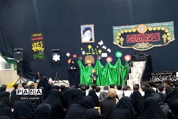 برگزاری مراسم عزاداری شهادت حضرت زهرا (س) مهدکودک پویا شهرستان خلیل آباد