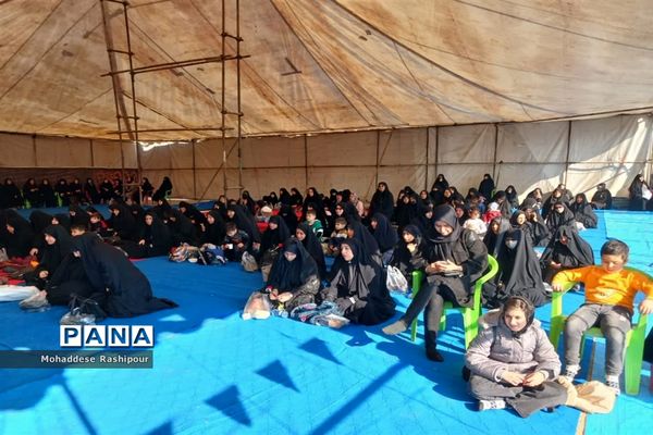 تجمع هیات‌های مذهبی شهرستان اسلامشهر در روز شهادت حضرت فاطمه‌زهرا(س)