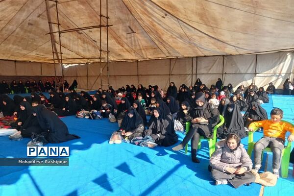 تجمع هیات‌های مذهبی شهرستان اسلامشهر در روز شهادت حضرت فاطمه‌زهرا(س)