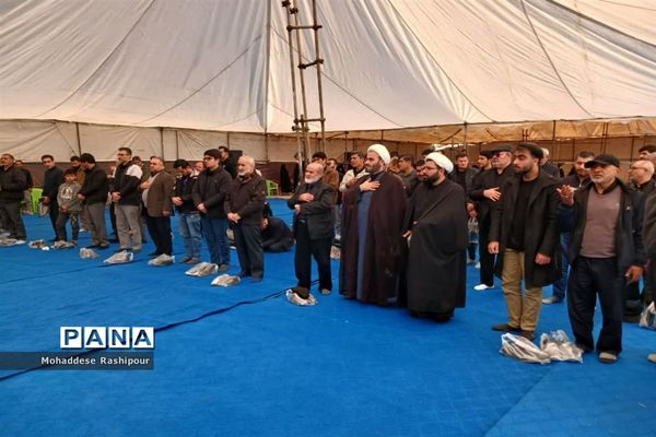 تجمع هیات‌های مذهبی شهرستان اسلامشهر در روز شهادت حضرت فاطمه‌زهرا(س)