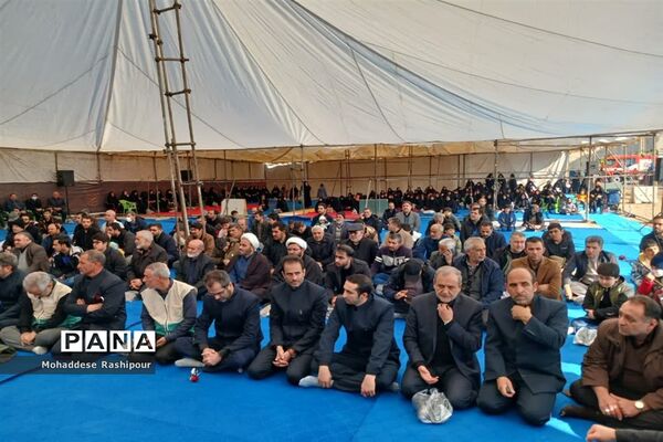 تجمع هیات‌های مذهبی شهرستان اسلامشهر در روز شهادت حضرت فاطمه‌زهرا(س)