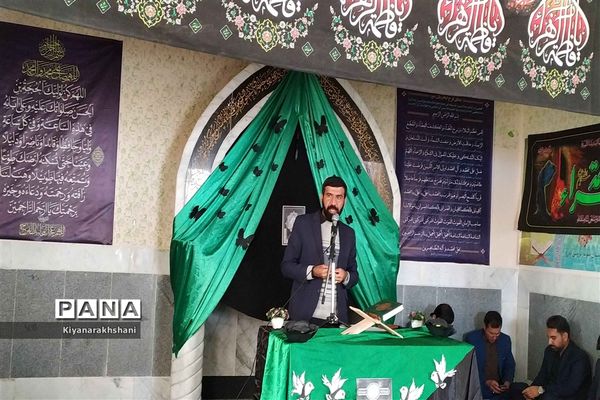 مراسم شهادت حضرت فاطمه (س) در دبیرستان نمونه نرجس