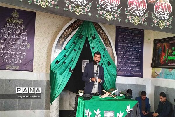 مراسم شهادت حضرت فاطمه (س) در دبیرستان نمونه نرجس