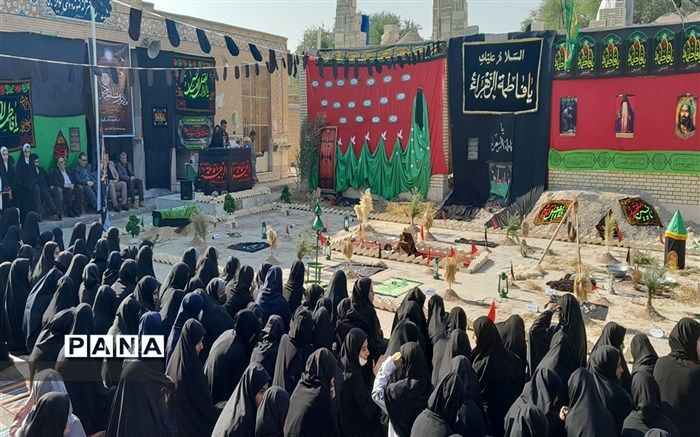 مراسم‌های ایام فاطمیه در خوزستان/ فیلم