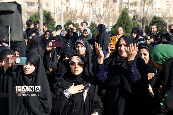 مراسم عزاداری شهادت حضرت فاطمه‌زهرا سلام‌الله‌علیها در پاکدشت