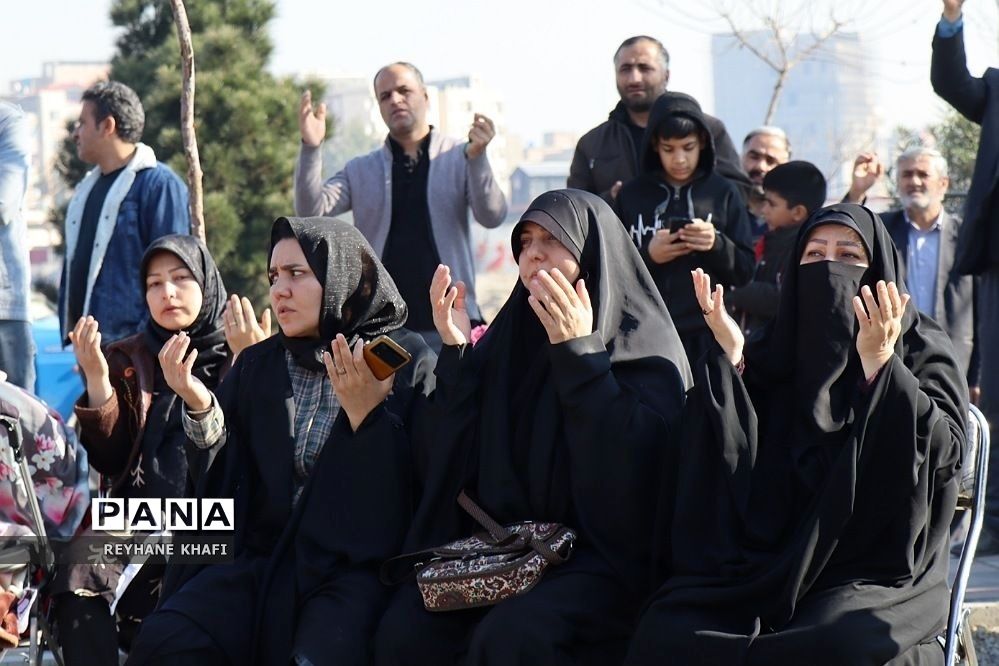 مراسم عزاداری شهادت حضرت فاطمه‌زهرا سلام‌الله‌علیها در پاکدشت