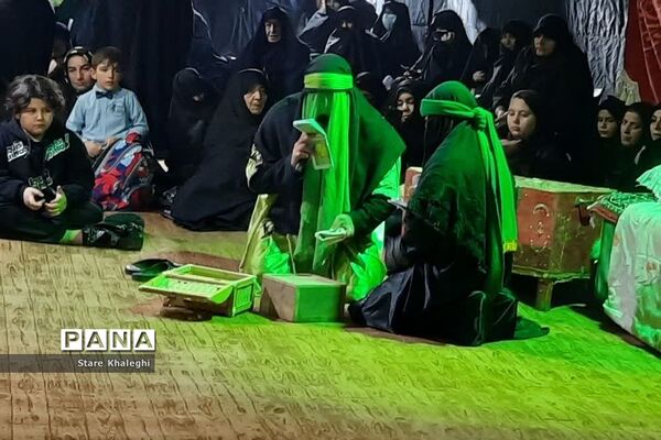 اجرای تعزیه به‌مناسبت دهه فاطمیه در دماوند