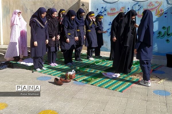 دانش‌آموزان عزادار فاطمی در شهریار