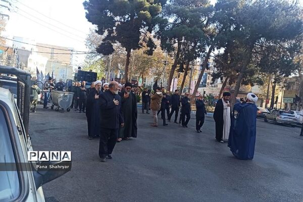دانش‌آموزان عزادار فاطمی در شهریار