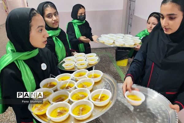 دانش‌آموزان عزادار فاطمی در شهریار