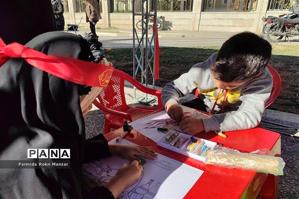 مراسم تشییع پیکرمطهر شهدای گمنام درشیراز