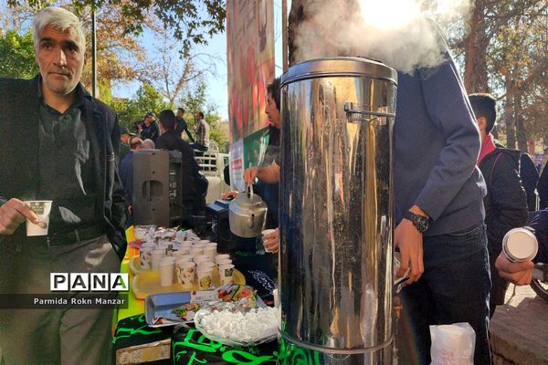 مراسم تشییع پیکرمطهر شهدای گمنام درشیراز