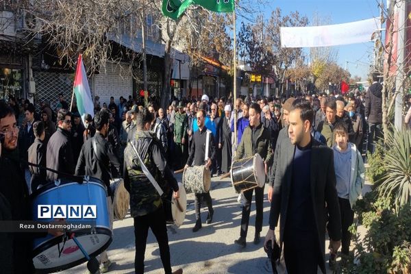 مراسم تشییع پیکرمطهر شهدای گمنام درشیراز