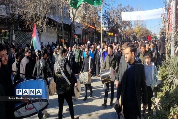 مراسم تشییع پیکرمطهر شهدای گمنام درشیراز