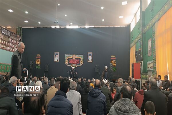مراسم روضه و سینه‌زنی به‌مناسبت شهادت حضرت فاطمه (س) در خلیل‌آباد