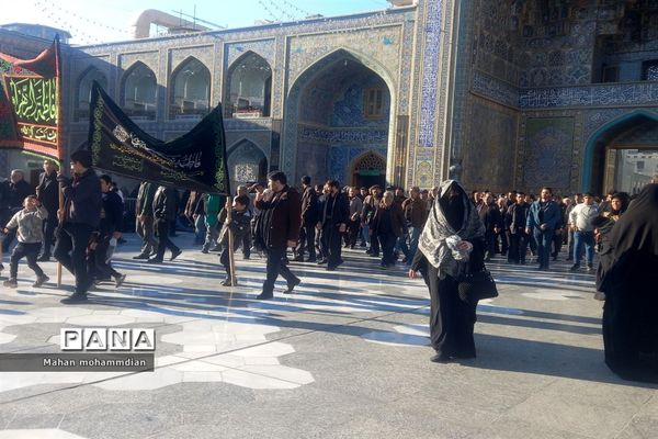 حال و هوای حرم امام رضا (ع) در روز شهادت حضرت زهرا (س)