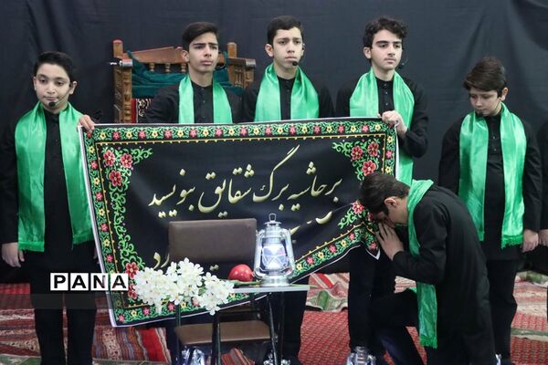 برگزاری دسته عزاداری نوجوانان منطقه ۱۱