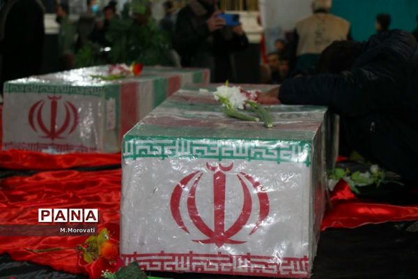 شهر آشخانه میزبان سه شهید گمنام