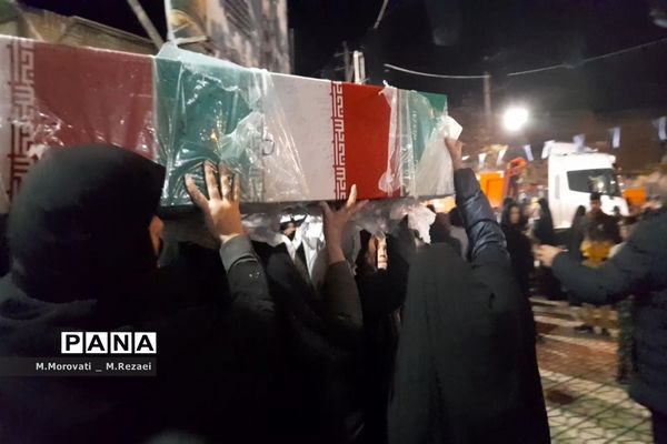 شهر آشخانه میزبان سه شهید گمنام