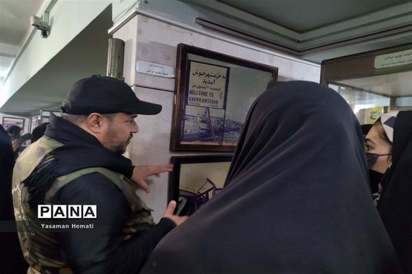 بازدید کاروان‌های راهیان نور از موزه دفاع مقدس خرمشهر