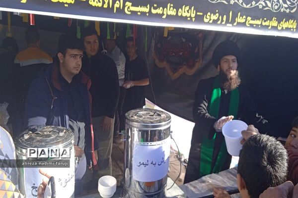 مراسم دسته‌روی و سوگواری ایام فاطمیه شهرستان فاروج