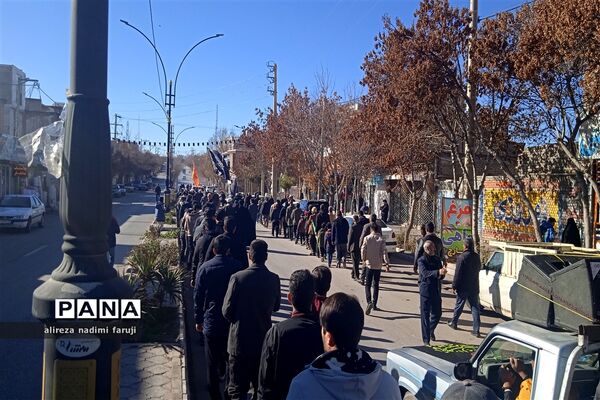 مراسم دسته‌روی و سوگواری ایام فاطمیه شهرستان فاروج