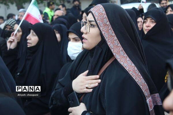 آیین تشییع پیکر مطهر ۱۱۰شهید والامقام گمنام دفاع مقدس در شهر تهران