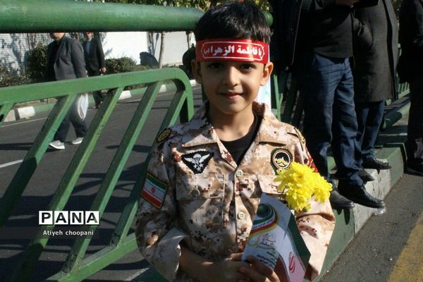 آیین تشییع پیکر مطهر ۱۱۰شهید والامقام گمنام دفاع مقدس در شهر تهران