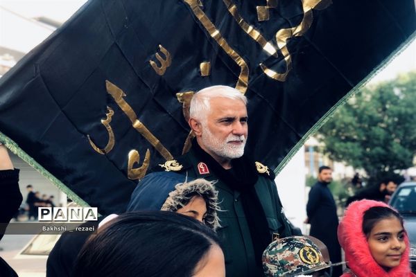 مراسم تشییع شهدای گمنام همزمان با سالروز  شهادت حضرت زهرا (س) در اهواز