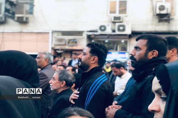 مراسم تشییع شهدای گمنام همزمان با سالروز  شهادت حضرت زهرا (س) در اهواز