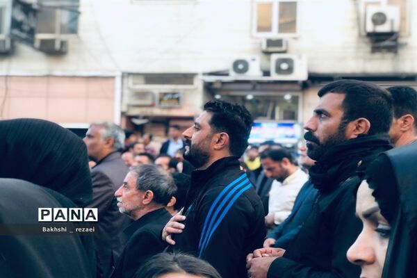 مراسم تشییع شهدای گمنام همزمان با سالروز  شهادت حضرت زهرا (س) در اهواز