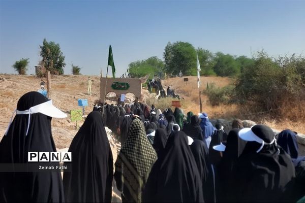 اعزام دانش‌آموزان منطقه ۱۴ به اردوی راهیان نور