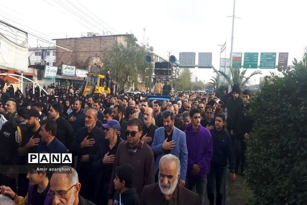 آلاله زهرایی شهرستان قائمشهر آرام گرفت