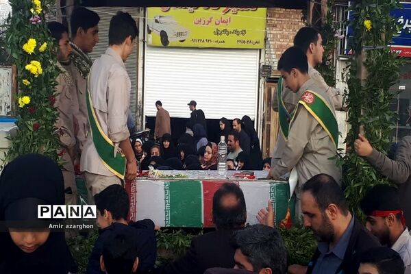 آلاله زهرایی شهرستان قائمشهر آرام گرفت