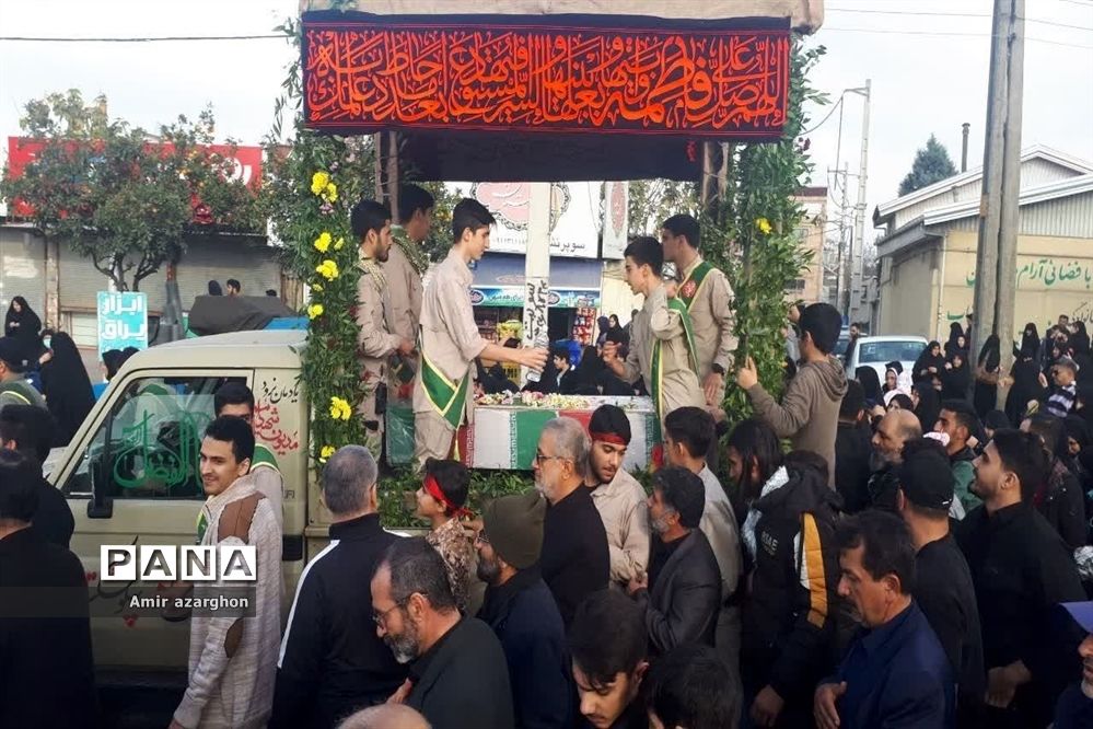 آلاله زهرایی شهرستان قائمشهر آرام گرفت