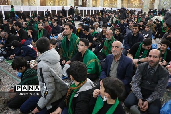 دسته عزاداری معلمان و دانش‌آموزان «سادات» استان قم
