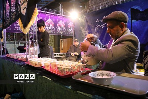 دسته عزاداری معلمان و دانش‌آموزان «سادات» استان قم