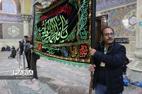 دسته عزاداری معلمان و دانش‌آموزان «سادات» استان قم
