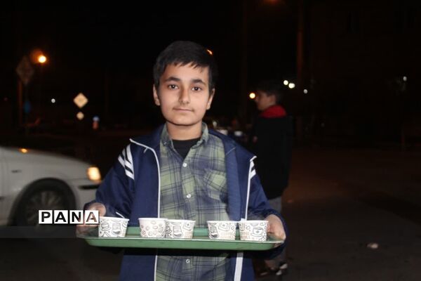برپایی موکب نوجوانان مسجد سیدالشهدا شیراز