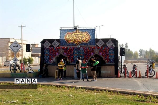 برپایی موکب نوجوانان مسجد سیدالشهدا شیراز