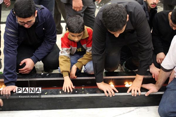 تشییع پیکر شهدای خوشنام در آمل